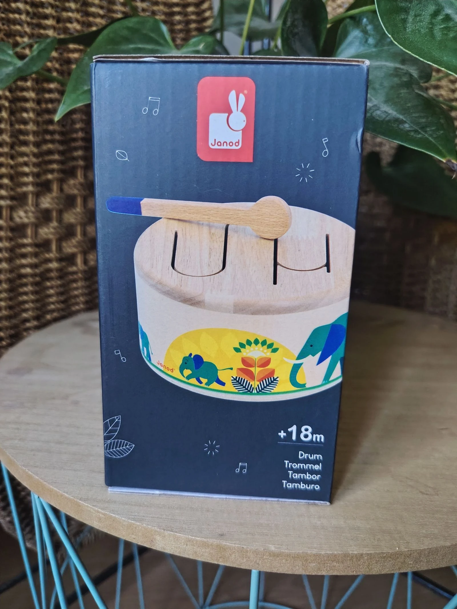 Tambor de madera Janod nuevo – photo 7